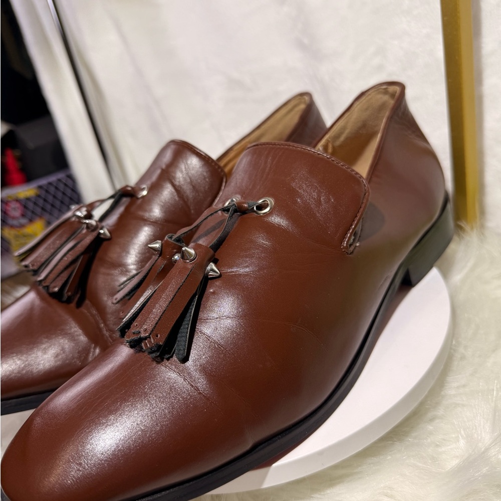 Louis  louboutin  Brown Loafers with Tassels